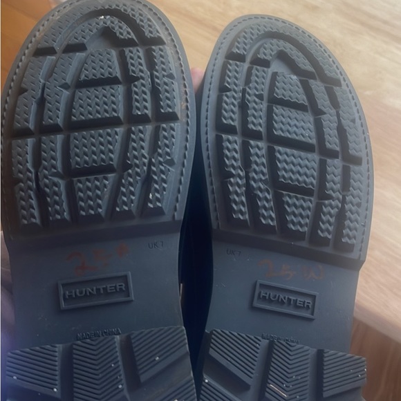 Hunter stitched Chelsea ankle boots-size 9 - Picture 4 of 5